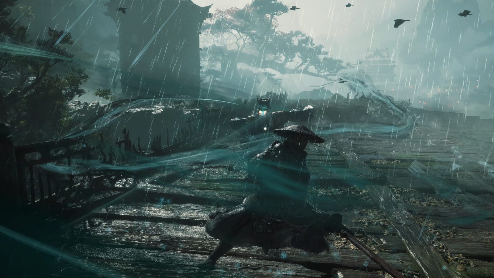 雨中水花与飞散的符纸：动画帧与打击反馈是这款游戏的门面